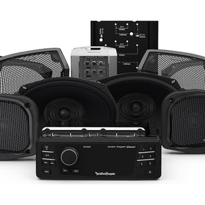 Rockford Fosgate HD9813RG-STAGE3 Kit for 98-13 Harley-Davidson Glide Motorcycles