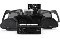 Thumbnail for Rockford Fosgate HD9813RG-STAGE3 Kit for 98-13 Harley-Davidson Glide Motorcycles