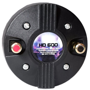 MR DJ HD600 3.18" 600W PRO Heavy Duty Titanium Compression Driver