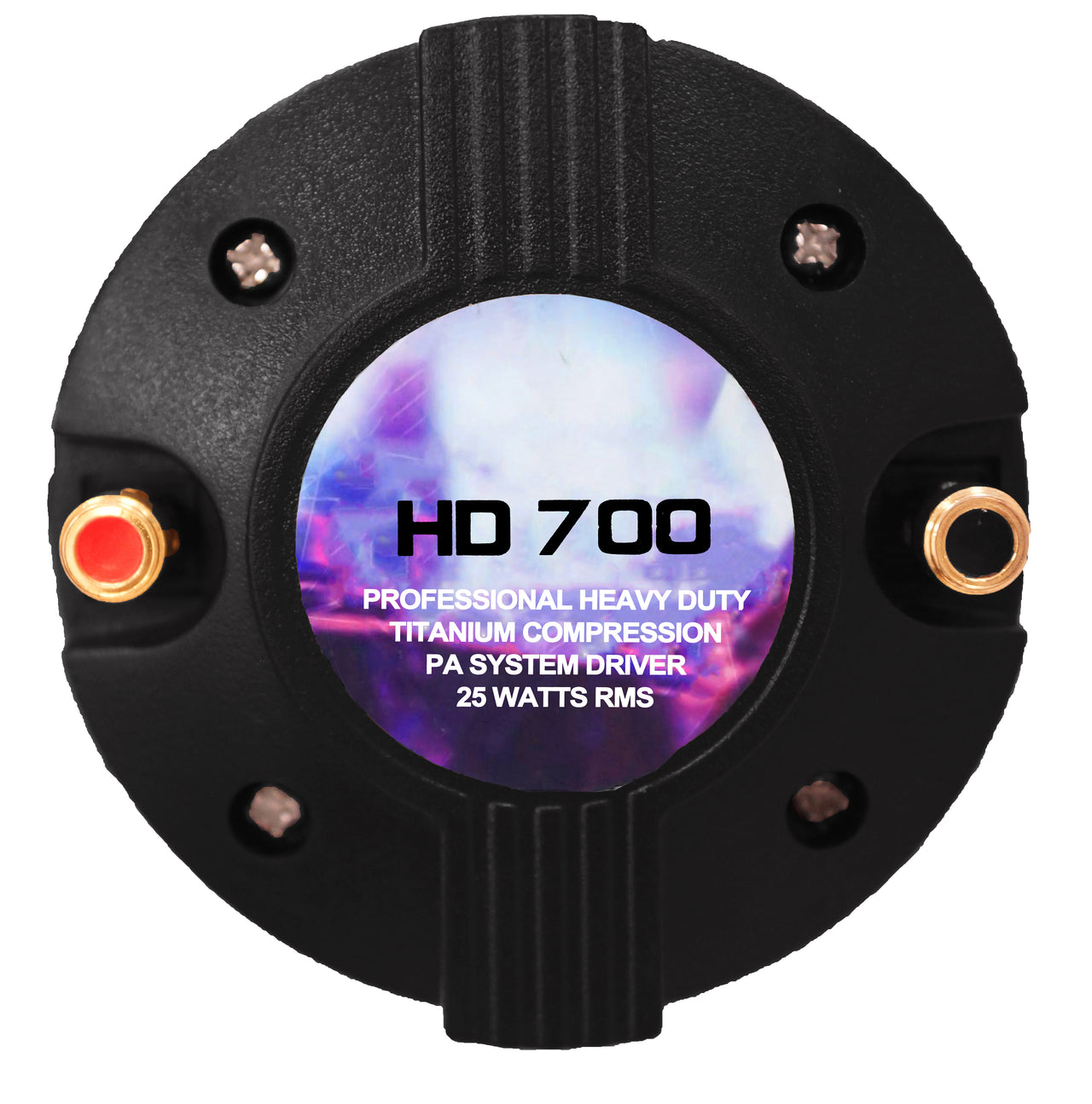 MR DJ HD700 3.55" 700W PRO Heavy Duty Titanium Compression Driver