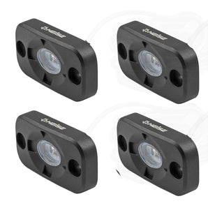Heise HE-4TLRGBK RGB Accent Light Kit - 4 RGB Pods, 3 LED