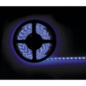 Heise HE-5MBRGB-1 16 Color 5050 RGB LED Strip with Black Base - 5 Meter, Bulk