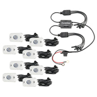 Thumbnail for Marine HE-8MLRGBK RGB Accent Lights - 8 Pack Kit