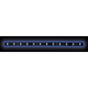 Heise HE-B350-BLK 5050 Blue/Black Light Strip with Black Base - 3 Meter, 60 LED, Bulk