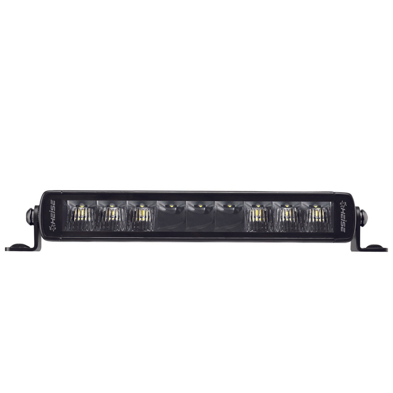 Heise HE-B950 9.5" Blackout Single  Row - 9 LED - Lightbar
