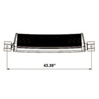 Thumbnail for Heise HE-BDRC42 Dual Row Blackout Curved Lightbar - 42 Inch, 80 LED