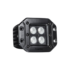 Heise HE-BFMCL2 Flush Mount Cube Blackout Flood Light - 3 Inch, 4 LED
