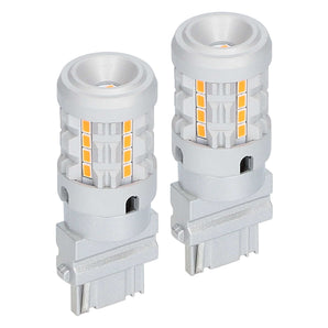 Heise HE-C3156A 3156 Amber Bulbs with Integrated Internal CANBUS System - 2-Pack