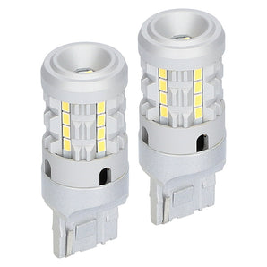 Heise HE-C7440W 7440 White Bulbs with Integrated Internal CANBUS System - 2-Pack