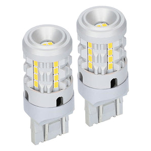 Heise HE-C7443W 7443 White Bulbs with Integrated Internal CANBUS System - 2-Pack