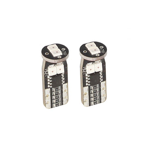 Heise HE-CT10R T10 Red LED Bulbs with Integrated Internal CANBUS System - 2-Pack
