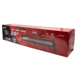 Heise HE-DR22 Dual Row Lightbar - 22 Inch, 40 LED