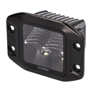 Heise HE-FMBCF Blackout Flush Mount 3.5" Cube 4 LED Light - Flood