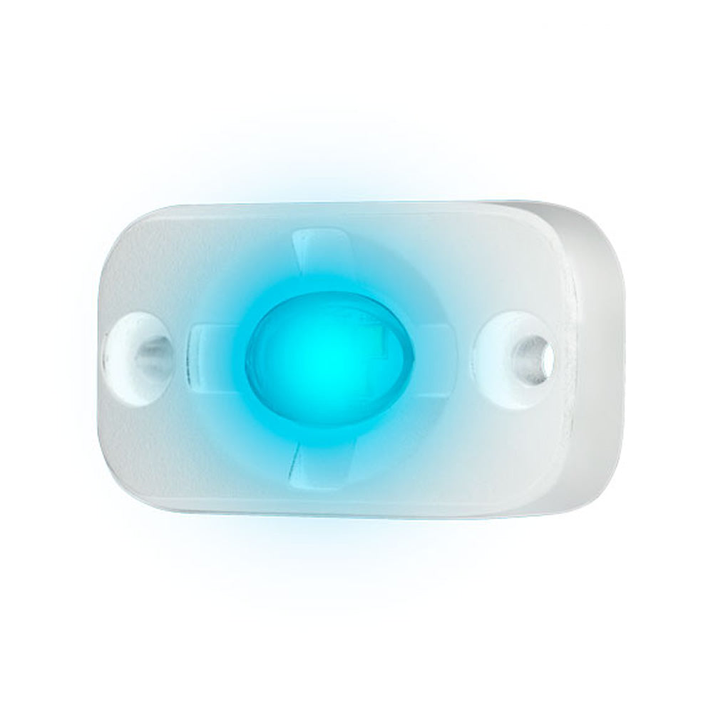 Marine HE-ML1B Blue Auxiliary Lighting Pod - 1.5 Inch x 3 Inch