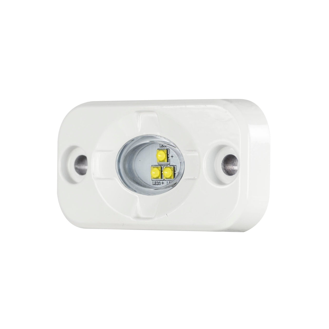 Marine HE-ML1 White Auxiliary Lighting Pod - 1.5 Inch x 3 Inch