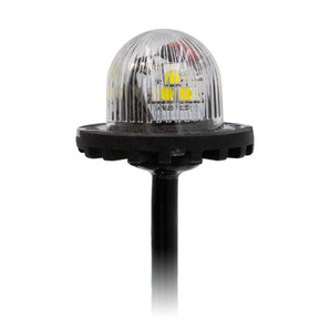 Heise Municipality HE-MUHSR-B Hidden Strobe Blue Marker Lights - 1 Inch, 9 LED