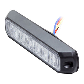 Heise Municipality HE-MUMRK-6WA White/Amber Marker Lights - 4.9 Inch, 6 LED
