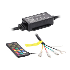 Jeep JP-704RGB Improved RGB Backlit 7" LED Light - 7 Inch, 15 LED