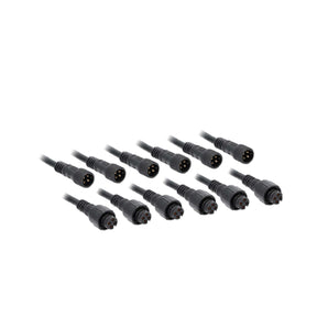 Heise HE-RGB-WWH RGB Wheel Ring Backbone Y Harness Set