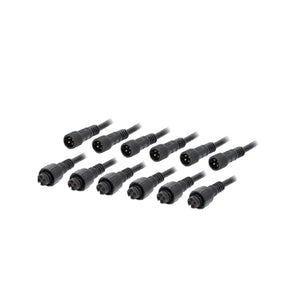 Heise HE-RGB-WWH RGB Wheel Ring Backbone Y Harness Set