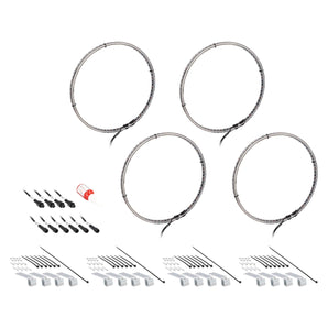 Heise HE-RGB1-W155 15.5" Wheel Light Set For RGB-CB1