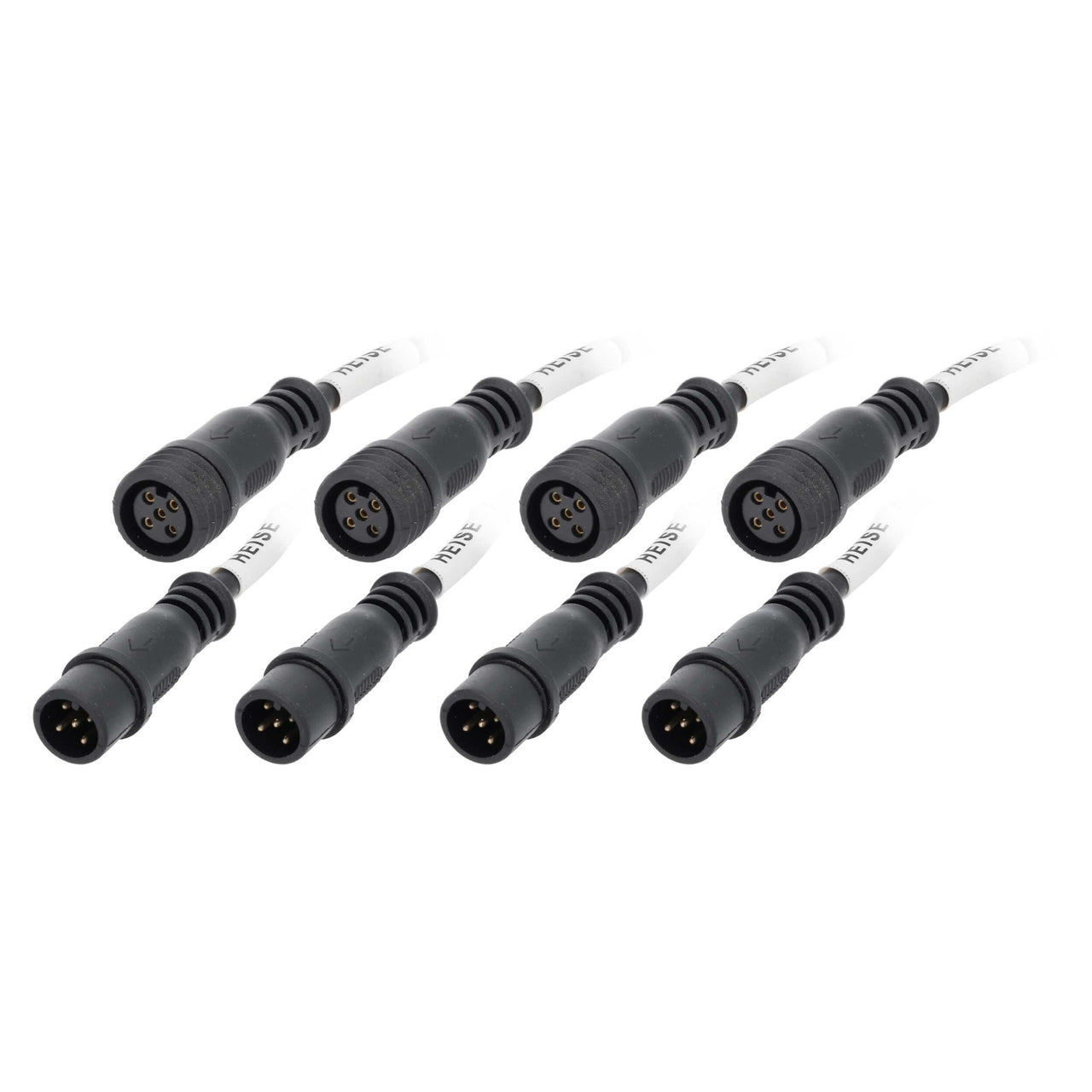 Heise HE-RGBW-4PT Heise Connect RGBW Solder-On Adapters - 4-Pack