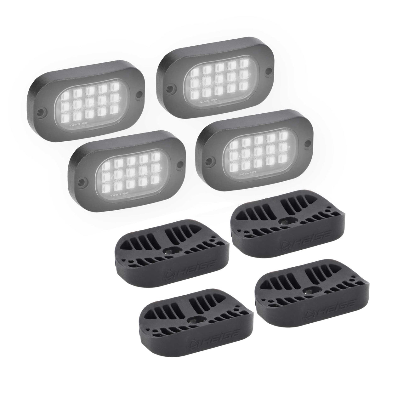 Heise HE-RGBW-EX4 RGBW Rock Light Expansion Pack