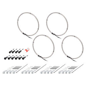 Heise HE-RGBW1-W14 14" Wheel Light Set For RGBW-CB1