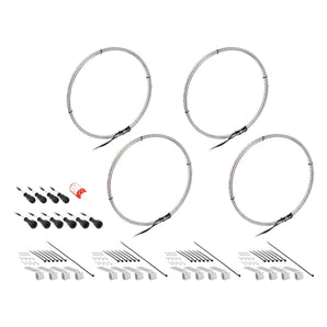 Heise HE-RGBW1-W155 15.5" Wheel Light Set For RGBW-CB1