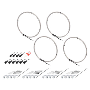 Heise HE-RGBW1-W155 15.5" Wheel Light Set For RGBW-CB1