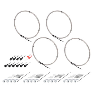 Heise HE-RGBW1-W17 17" Wheel Light Set For RGBW-CB1