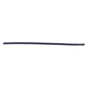 Heise HE-RGBWIRE50-1 4 Conductor RGB Wire for HE-5MRGB-1 - 50 Ft