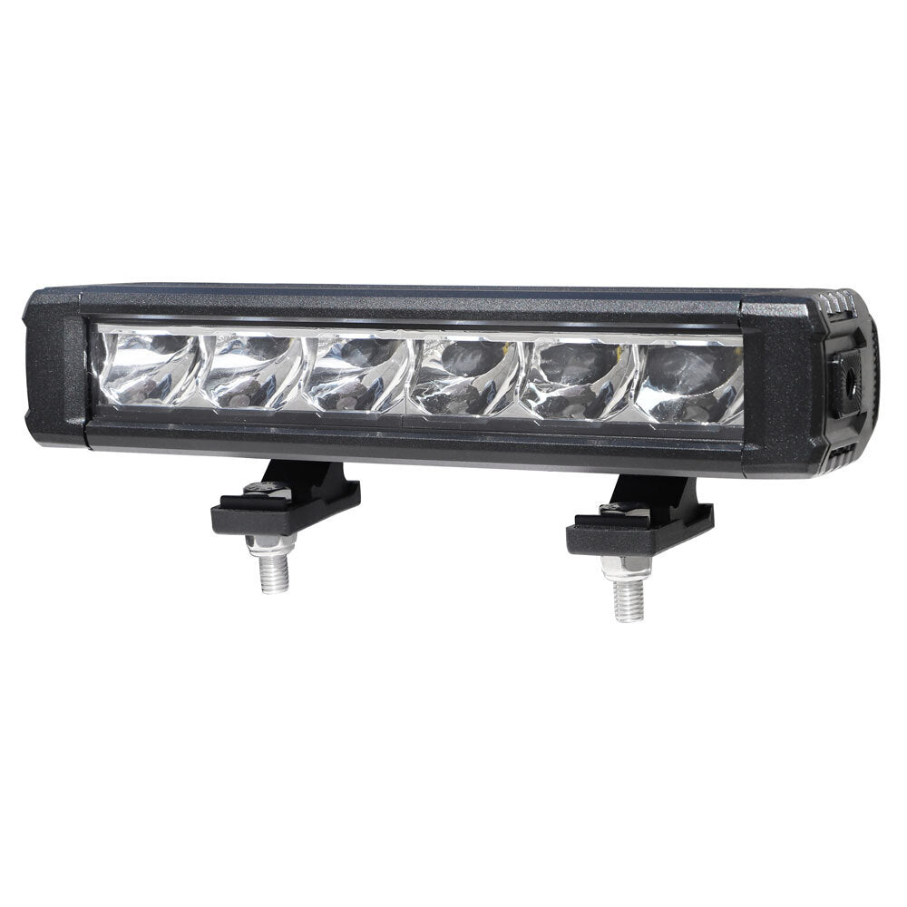 Heise HE-SS9 Single Row Super Slimline Lightbar - 9 Inch, 6 LED