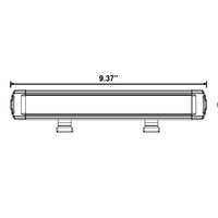 Thumbnail for Heise HE-SS9 Single Row Super Slimline Lightbar - 9 Inch, 6 LED