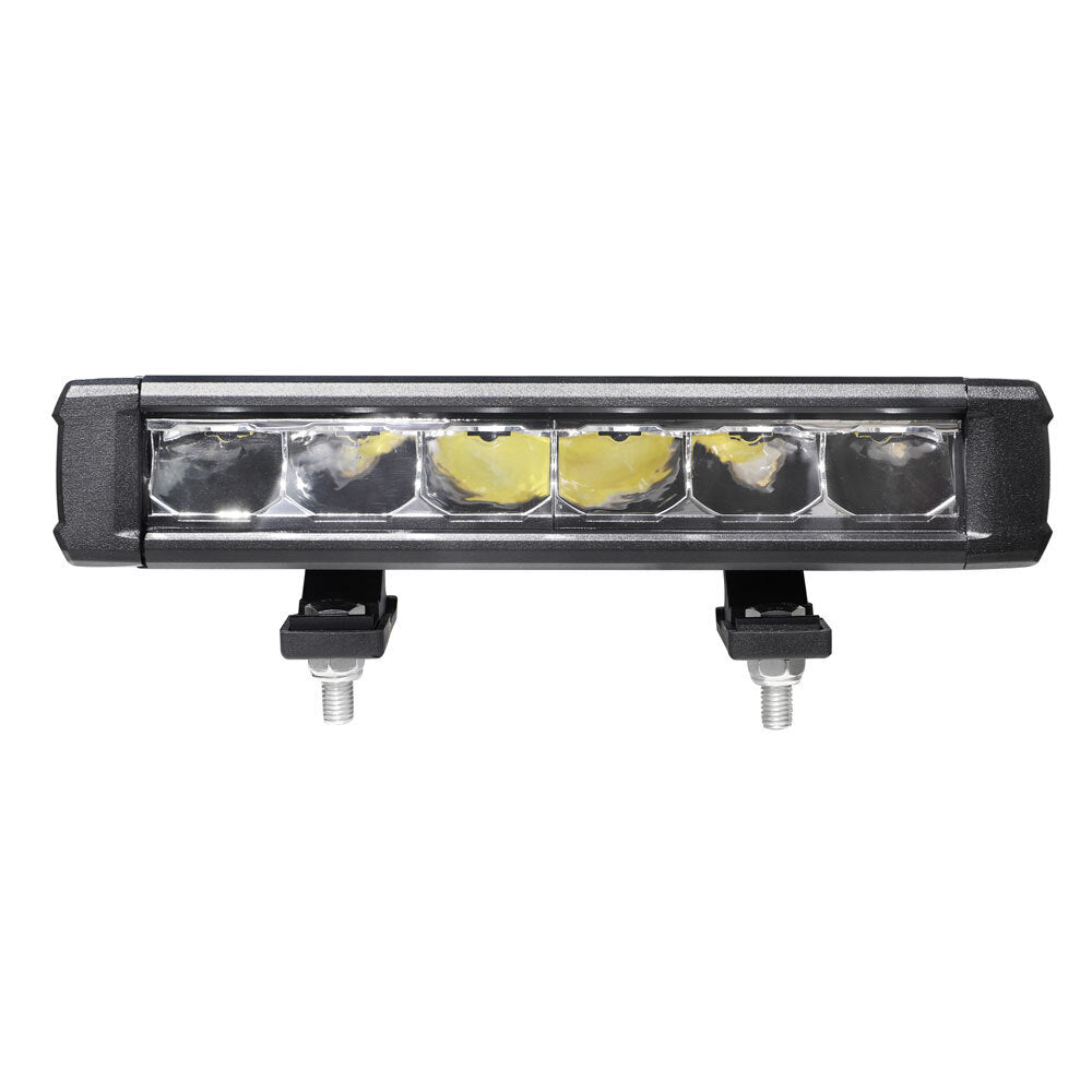 Heise HE-SS9 Single Row Super Slimline Lightbar - 9 Inch, 6 LED