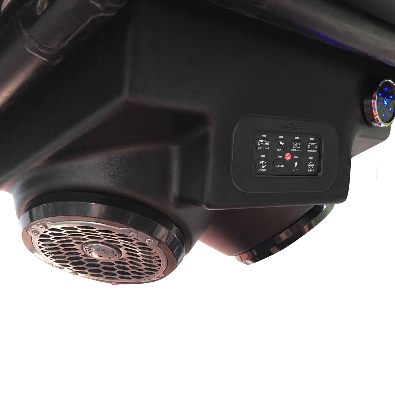 Heise HE-SWP8C 8 Gang Flush Mount Switch Panel