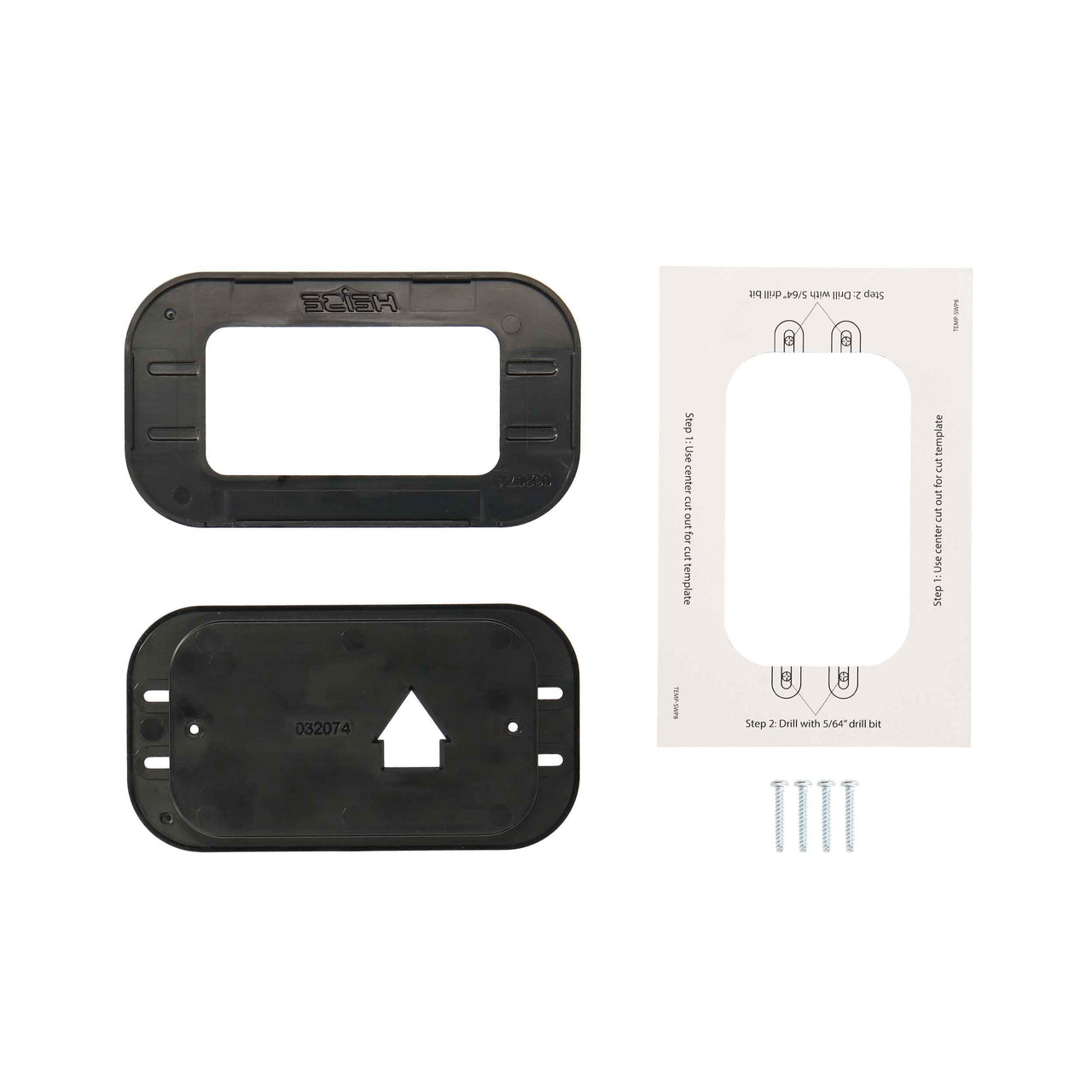 Heise HE-SWP8C 8 Gang Flush Mount Switch Panel