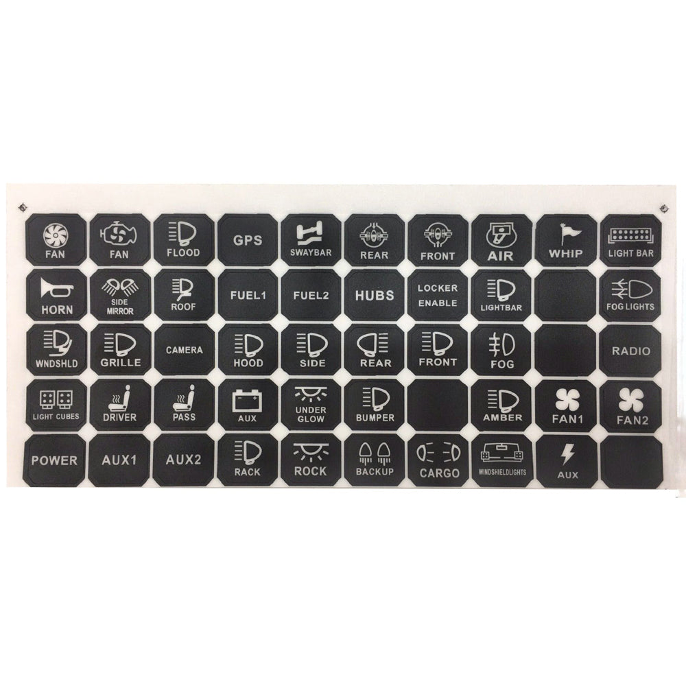 Heise HE-SWP8 8 Gang Switch Panel System