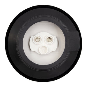 Heise Trailer HE-TR2502 Round Amber Marker/Clearance Light with Grommet - 2.5 Inch, 9 LED