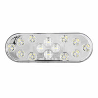Thumbnail for Heise Trailer HE-TR6007 Oval White Light - 6 Inch, 14 LED