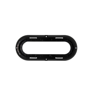 Heise Trailer HE-TRM01 Plastic Flange for Oval Trailer Lights - 6 Inch, 10-Pack