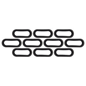 Heise Trailer HE-TRM02 Rubber Grommet for Oval Trailer Lights - 6 Inch, 10-Pack