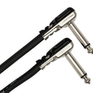 Hosa Pro HGFP-001.5 Guitar Pedalboard Patch Cable - Right Angle to Right Angle - 1.5 foot