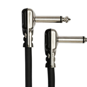 Hosa Pro HGFP-001 Guitar Pedalboard Patch Cable - Right Angle to Right Angle - 1 foot