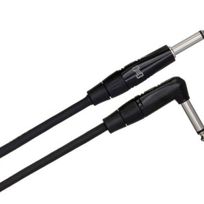 Hosa Pro HGTR-025R Straight to Right Angle Guitar Cable - 25 foot