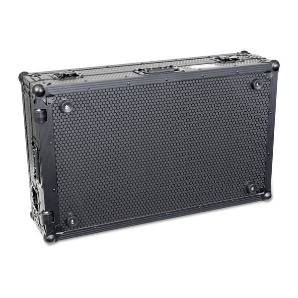 Headliner Pitch Black Flight Case For Rane Four With Laptop Platform And Wheels