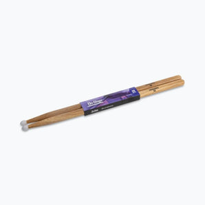 On-Stage HN5B Hickory Drum Sticks (5B, Nylon Tip, 12pr)