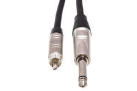 Thumbnail for Hosa Pro HPR-020 Unbalanced Interconnect Cable 1/4