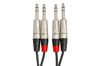 Thumbnail for Hosa Pro HSS-020X2 1/4