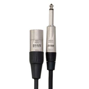 Hosa Pro HSX-030 Balanced Interconnect REAN 1/4" TRS Male to XLR3 Male 30 foot